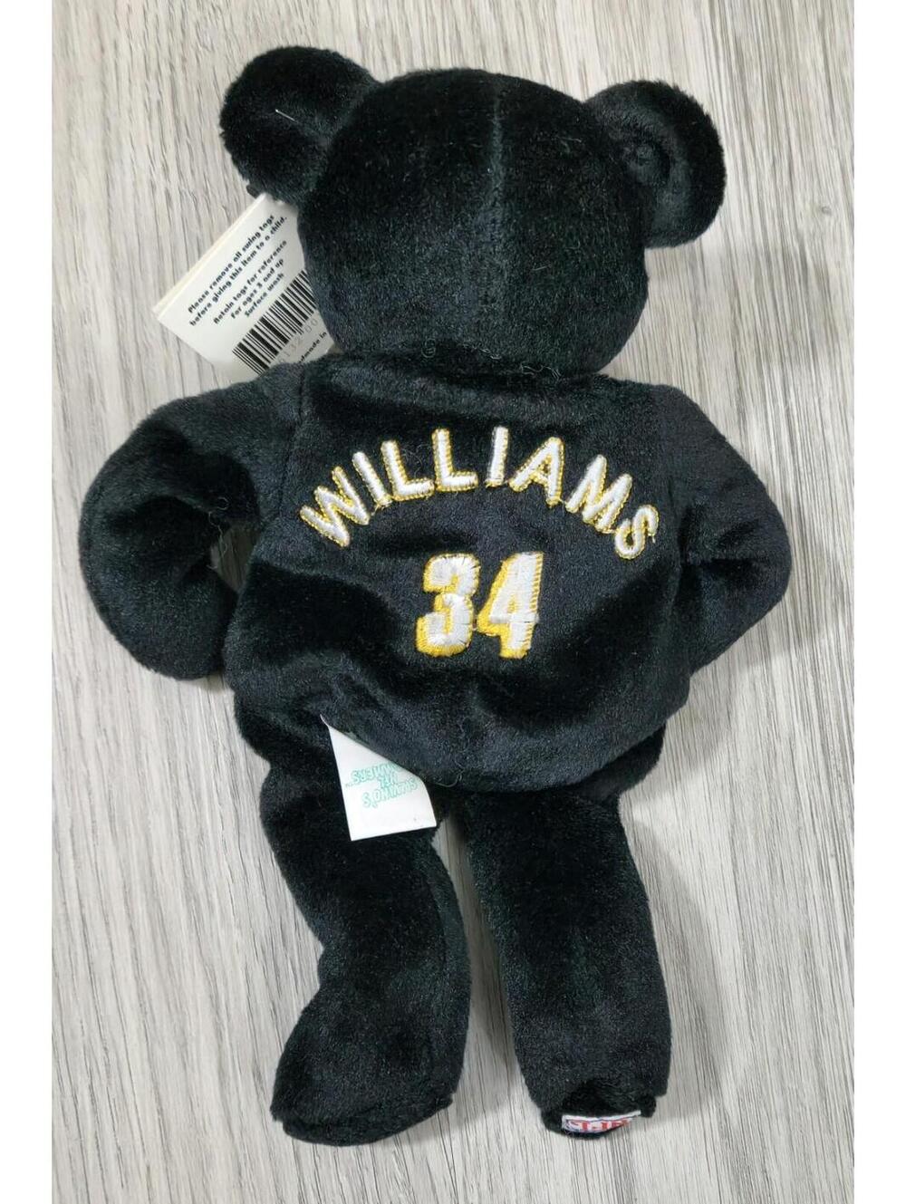 New Orleans Saints Ricky Williams Salvino's 1999 NFL Bammers Vtg Plush Bear Toy